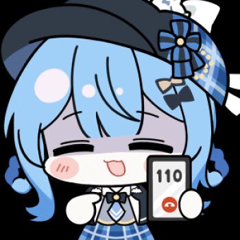 110 1girl animated animated_gif artist_collaboration black_capelet black_hat blue_hair braid braided_hair_rings capelet cellphone chibi chibi_only chunye_haruya closed_eyes hair_rings hat holding holding_phone lowres mahou_shoujo_no_majo_saiban nekoyashiki_riri no_nose open_mouth phone pointing shaded_face short_hair simple_background smartphone smile solo tachibana_sherry transparent_background upper_body