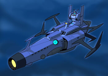 densetsu_kyojin_ideon fusion granada6343 ideon no_humans spacecraft uchuu_senkan_yamato