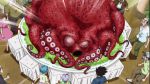 10s animated bulma dragon_ball dragon_ball_super dragonball_z flashback ink octopus spitting trunks_(dragon_ball) vegeta video video
