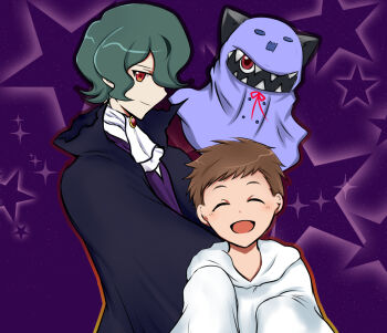 Rule 34 | appmon, digimon, digimon universe: appli monsters, hackmon (appmon), halloween, highres, katsura hajime, katsura rei, tagme