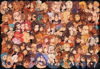 1other 6+girls 911_(tv_series) absurdres acheron_(honkai:_star_rail) ada_wong akagi_ritsuko akiyama_mizuki amelia_lee andrea_sachs animal_ears anita_lesnecki annotated antlers apple_white arcane:_league_of_legends arcane_jinx arm_tattoo astra_yao bayonetta bayonetta_(series) bayonetta_3 beatrice_reden beidou_(genshin_impact) black_background black_choker black_hair black_swan_(honkai:_star_rail) blake_belladonna blonde_hair blue_bow blue_bowtie blue_eyes blue_hair blue_skin blue_streaks blush boku_no_hero_academia bow bowtie braid brown_hair carol_sturka centuria_(manga) chainsaw_man character_request chloe_price cho_kaguya-hime! choker claire_francois claire_redfield closed_eyes collared_shirt colored_skin commentary cookie_run cookie_run:_kingdom copyright_request crescent crescent_hair_ornament crossover dark-skinned_female dark_skin darling_charming deer_ears deltarune diana_cavendish doki_doki_literature_club earrings elise_liedl elstri_(centuria) english_commentary eternal_sugar_cookie evelyn_chevalier ever_after_high eyepatch food forehead_jewel fox_ears genshin_impact girl_sandwich glasses gradient_hair green_bow green_bowtie green_eyes gundam gundam_suisei_no_majo hair_ornament hair_ribbon hairband heart heart-shaped_pupils heart_hands heart_hands_duo helem_(centuria) henrietta_wilson highres hirasawa_yui hollyberry_cookie honkai:_star_rail honkai_(series) hood hood_up horns horse_ears horse_girl hug i_love_amy ibuki_maya igarashi_sayaka inoue_takina jennifer's_body jennifer_check jewelry jinx_(league_of_legends) jiro_kyoka k-on! kagari_atsuko kaguya_(cho_kaguya-hime!) kakegurui karen_wilson_(911) kill_la_kill kiss kissing_cheek koito_yuu kpop_demon_hunters league_of_legends licking_lips life_is_strange_(series) life_is_strange_1 little_goody_two_shoes little_witch_academia long_hair looking_at_another love_live! love_live!_school_idol_project luna_nova_school_uniform lux_(league_of_legends) lycoris_recoil lycoris_uniform mahou_shoujo_madoka_magica mahou_shoujo_madoka_magica_(anime) mankanshoku_mako marina_(splatoon) matoi_ryuuko mature_female max_caulfield meisho_doto_(umamusume) midna midna_(true) miki_sayaka miki_sayaka_(magical_girl) miorine_rembran mira_(kpop_demon_hunters) miranda_priestly mitaka_asa momobami_kirari multicolored_hair multiple_crossover multiple_girls nakano_azusa nanami_touko natsuki_(doki_doki_literature_club) necklace neon_genesis_evangelion ningguang_(genshin_impact) nintendo nishikigi_chisato nishikino_maki noelle_holiday one_eye_closed one_side_up orange-tinted_eyewear orange_hair other_with_female otonokizaka_school_uniform overwatch pearl_(splatoon) pink_eyes pink_hair pink_hairband pinkpantheress pixie_cut pizza pizza_slice pluribus_(tv_series) ponytail princess_zelda project_sekai purple_eyes purple_hair purple_skin rae_taylor real_life red-framed_eyewear red_eyes red_lips red_ribbon resident_evil resident_evil_2 resident_evil_2_(remake) resident_evil_4 resident_evil_4_(remake) ribbon rozenmarine_(little_goody_two_shoes) rumi_(kpop_demon_hunters) runami_yachiyo rwby sakayori_iroha sakura_kyoko sakura_kyoko_(magical_girl) sandwiched school_uniform shabexzart shinonome_ena shirt short_hair simple_background single_braid smile splatoon_(series) splatoon_2 streaked_hair suletta_mercury susie_(deltarune) symbol-shaped_pupils t.m._opera_o_(umamusume) tattoo tentacle_hair the_devil_wears_prada the_legend_of_zelda the_legend_of_zelda:_twilight_princess tiara tinted_eyewear tongue tongue_out tracer_(overwatch) twin_braids twintails umamusume utdr_(toby_fox) v watashi_no_oshi_wa_akuyaku_reijou white_hair widowmaker_(overwatch) yagate_kimi_ni_naru yang_xiao_long yaoyorozu_momo yazawa_nico yuko_(chainsaw_man) yuri yuri_(doki_doki_literature_club) zenless_zone_zero zoey_(kpop_demon_hunters) zosia_(pluribus)