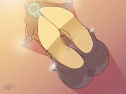 1girl animated arcafterdark arms_behind_back breasts cleavage_cutout cleft_of_venus clothing_cutout colored_skin exercising ivara_(warframe) leg_lift legs_together lying midriff multicolored_skin navel on_back pussy simple_background solo spread_legs sweat warframe video