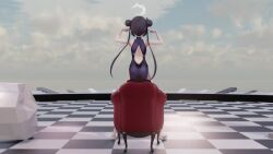 1boy 1girl 3d abs animated anus arm_grab armchair ass audible_music audible_speech back back_cutout bare_back bare_legs between_legs between_thighs black_hair blender_(medium) blue_archive blue_sky breasts building butterfly_hair_ornament chair checkered_floor china_dress chinese_clothes cleft_of_venus clothing_cutout cloud cloudy_sky collarbone crossed_legs dancing death_night double_bun dress fellatio fingering footjob girl_on_top grabbing_another&#039;s_breast grabbing_from_behind grey_eyes groping hair_bun hair_ornament half-closed_eyes halo hetero hug kisaki_(blue_archive) knees knees_up leg_grab legs licking licking_foot licking_penis light light_rays loli long_hair looking_at_viewer lying medium_request mikumikudance_(medium) muscular muscular_male nail_polish naizuri navel nipples nose nude on_back oral paizuri pelvic_curtain penis pillar poking poking_penis pov pov_crotch pussy red_nails see-through_clothes sex sex_from_behind shiny_skin shoulder_blades sidelocks sin_sack sky skyscraper small_breasts smile sound spread_legs spread_pussy sun tagme teasing testicles thigh_sex thighs tongue twintails twitching twitching_penis uncensored v video zezo