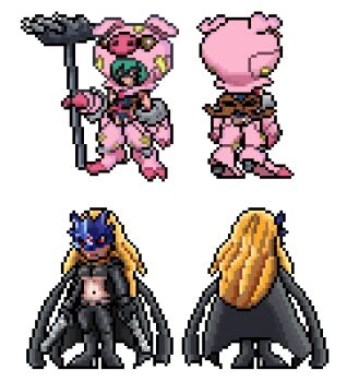 Rule 34 | animal costume, beelstarmon, cho-hakkaimon, costume, digimon, digimon (creature), mask, pig costume, swimsuit