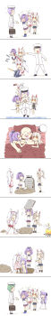 >_< 2boys 4girls :3 :d ? ?? ^_^ absurdres age_difference age_progression ahoge animal_ears ayanami_(azur_lane) azur_lane bag bald beard bouquet burning campfire cellphone censored_nipples character_transformation closed_eyes comic commander_(azur_lane) commentary_request convenient_arm convenient_censoring covering_privates crown digging dress drinking drum_(container) eating elbow_gloves facial_hair fake_animal_ears fire firing flat_chest flower food genderswap genderswap_(mtf) girl_sandwich gloves goatee green_hair greenteaneko hair_bun hair_ornament hairband hairpin hat hetero highres holding holding_sword holding_unworn_clothes holding_weapon huge_filesize hugging_doll hugging_object incredibly_absurdres jacket javelin_(azur_lane) jewelry kiss kissing_cheek kneeling laffey_(azur_lane) loli long_hair long_image machinery military military_uniform mini_crown mole mole_under_eye multiple_boys multiple_girls mustache naval_uniform navel nude nude_cover one_side_up open_mouth peaked_cap phone pie pillow plaid_clothes plaid_skirt pleated_skirt pointing polygamy ponytail purple_hair ring sandwiched scarf school_uniform selfie serafuku ship_turret shovel side_bun silent_comic simple_background single_side_bun sitting skirt smartphone smile stargazy_pie sword tall_image tears thighhighs throwing tombstone torpedo transformation twintails under_covers unicorn_(azur_lane) v weapon wedding_band what white_background white_dress white_gloves white_hair white_legwear worktool x_mouth xd zettai_ryouiki