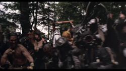 2girls 6+boys alien animated armor audible_music audible_speech blood body_armor bodysuit broken_glass broken_window cape cloak crowd_inc cyborg day deflect directed-energy_weapon energy_gun energy_weapon english_text explosion fighting fire fire_extinguisher flying forest gaga_communications glass grappling_hook gun handgun helmet highres iria_(zeiram) japanese_audio japanese_text kamiya_(zeiram) monster monster_girl movie_trailer multiple_boys multiple_girls nature night particles poncho revolver smile sound space_monster sparks submachine_gun sweat sword teppei_(zeiram) torn_cape torn_cloak torn_clothes torn_poncho trailer_(media) tree umbrella unused_tire video weapon window zeiram zeiram_(series) zeiram_2