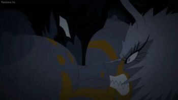 1boy 1girl animated animated_gif between_breasts blood breasts clenched_teeth demon demon_girl devilman devilman_(character) devilman_crybaby fangs feathers flying fudou_akira harpy head_between_breasts head_wings headbutt hetero hitting large_breasts lowres missionary monster_girl nipples nude rape rough_sex sex sharp_teeth sirene_(devilman) teeth vaginal wings