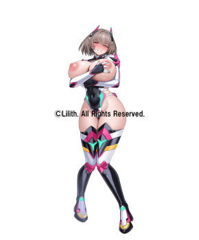 1girl breasts huge_breasts kamitsumichi_ruka lilith-soft nipples taimanin_(series) taimanin_rpgx thick_thighs thighs