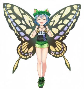 bug but butterfly eternity insect larva lostword non-web_source touhou
