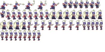 1girl absurdres attack bare_shoulders blue_hair blue_skin closed_eyes closed_mouth colored_skin covering_own_mouth curtsey detached_collar detached_sleeves dress friday_night_funkin&#039; full_body hair_over_one_eye hand_over_own_mouth highres kanpei_kankitu leviathan_(skullgirls) long_hair long_skirt microphone_stand no_shoes object_through_head open_mouth outstretched_arm red_dress red_eyes red_sleeves red_socks side_ponytail simple_background skeletal_hand skirt skull skullgirls sleeves_past_fingers sleeves_past_wrists socks spinning sprite_sheet squigly_(skullgirls) standing stitched_mouth stitches striped_clothes striped_sleeves striped_socks white_sleeves white_socks yellow_eyes zombie