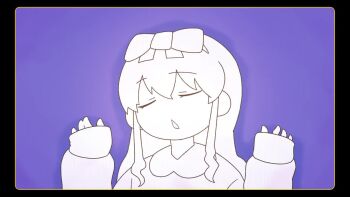 1futa 1girl animated apricot_(vocaloid) blonde_hair blue_bow blue_pajamas bow brown_hair censored closed_eyes cum ejaculation female_pov futa_with_female futanari hair_bow hat indoors iyowa_girls long_hair low_twintails medoshikorinda nightcap open_mouth pajamas pajamy_(character)_(iyowa) pajamy_(vocaloid) parody penis pov reaching reaching_towards_another red_eyes red_pajamas ribbon riko_(iyowa) sex sleep_molestation sleeping sound sweat tagme television twintails vaginal video vocaloid wavy_mouth white_ribbon