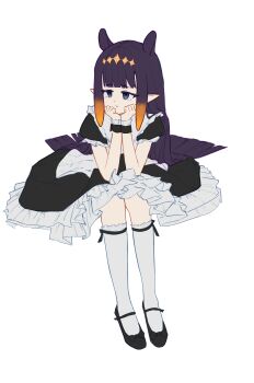 1girl bobsta01 hololive hololive_english maid ninomae_ina&#039;nis tagme virtual_youtuber