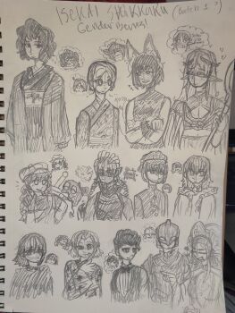 Rule 34 | annette (isekai shikkaku), dazai osamu (isekai shikkaku), eliza (isekai shikkaku), genderswap, genderswap (ftm), genderswap (mtf), highres, isekai shikkaku, kaibara (isekai shikkaku), kaoru (isekai shikkaku), kato (isekai shikkaku), melos (isekai shikkaku), nir (isekai shikkaku), sacchan (isekai shikkaku), sengoku (isekai shikkaku), tama (isekai shikkaku), the pope (isekai shikkaku), traditional media, waldelia (isekai shikkaku), yuriko (isekai shikkaku)