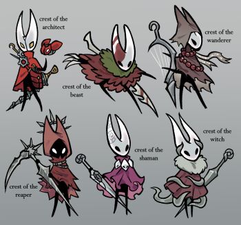 Rule 34 | 1girl, arthropod girl, bug, claw (weapon), claws, cloak, crest (hollow knight), drill, drone, english text, gears, harp, highres, hollow knight, hollow knight: silksong, hood, hornet (hollow knight), instrument, jewelry, mask, music, necklace, pesticydes, playing instrument, red cloak, rosary, scythe, simple background, weapon