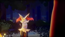 1boy 1girl 3d after_vaginal aftersex animal_ear_fluff animal_ears animal_feet animal_nose animated black_fur body_fur braixen campfire cuddling cum cum_in_pussy cumdrip cumminham ejaculation fellatio fingering fire flat_chest forest fox_ears fox_girl fox_tail furry furry_female furry_with_non-furry gen_6_pokemon headpat hetero highres interspecies leg_grab log moaning nature night nintendo nipples on_ground on_lap oral outdoors penis pokemon pokemon_(creature) pokemon_bw pussy red_eyes red_fur sex sitting sleeping sound tail tripping uncensored vaginal video white_fur
