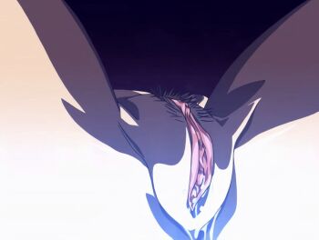 00s 1boy 1girl 2004 animated animated_gif anime_screenshot bible_black bible_black_new_testament clitoral_stimulation clitoris erection female_pubic_hair hetero lying male_pubic_hair nude on_back oshima_takeshi penis pubic_hair pussy pussy_juice saeki_kaori sex shin_bible_black spread_legs tagme teasing uncensored