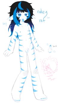 1boy :p absurdres anger_vein bad_anatomy birthday_(ghoulpop) black_hair body_markings colored_penis colored_skin completely_nude earrings english_text erection facial_mark flat_color ghoulpop_(artist) ghoulpop_(ghoulpop) gradient_hair hair_down highres jewelry long_tongue male_focus multicolored_hair nail_polish nipples non-web_source nude official_alternate_hairstyle original penis reference_sheet shota single_earring sketch small_penis streaked_hair tongue tongue_out white_skin