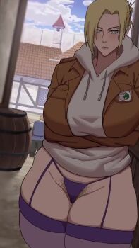 Rule 34 | 1boy, 1girl, alley, animated, annie leonhart, ass, bald, bald male, blonde hair, cum, cum in pussy, cumdrip, curvy, cyberboi, dark-skinned male, dark skin, doggystyle, fat, fat man, fellatio, female pubic hair, fucked silly, hetero, huge ass, interracial, long hair, mature male, military uniform, naughty face, nipples, older male and younger female, open mouth, oral, outdoors, paradis military uniform, pubic hair, sex, sex from behind, shingeki no kyojin, sound, standing, standing sex, tagme, ugly bastard, ugly male, video