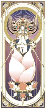 Rule 34 | 1girl, buddhism, functionally nude, guanyin, highres, kanzeon, tagme, yamamoto naoki (bassman naoki)