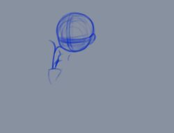 1girl animated anus barefoot blue_skirt blush closed_mouth commission cum cum_in_pussy cum_overflow drawing eco19 feet female_focus full_body hair_tie highres kneepits legs_up loli long_hair lying making-of on_back orange_hair original overall_skirt purple_eyes pussy screencap shirt short_sleeves simple_background sketch skirt soles spread_legs strap_slip thighs toes twintails uncensored video yellow_shirt