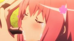 1boy 2girls animal_ear_fluff animal_ears animated anime_screenshot ass bike_shorts black_hairband black_shorts blush bouncing_breasts bra breast_press breasts brown_eyes cleavage closed_eyes collarbone covered_erect_nipples crying crying_with_eyes_open dog_ears dog_girl dog_tail dress drunk finger_to_mouth flower-shaped_pupils futoku_no_guild girl_on_top gradient_hair green_eyes green_hair hairband hanabata_nohkins highres hitamu_kyan huge_ass huge_breasts kikuru_madan large_breasts licking_another&#039;s_cheek licking_another&#039;s_face medium_hair multicolored_hair multiple_girls open_mouth pink_hair purple_eyes purple_hair saliva sexually_suggestive short_hair short_shorts shorts sidelocks sound sports_bra subtitled sucking_finger symbol-shaped_pupils tail tears tongue tongue_out underwear video white_hair yellow_bra