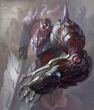 Rule 34 | 1boy, absurdres, bad id, bad pixiv id, craniummon, digimon, digimon (creature), highres, looking at viewer, male focus, skull, solo, sword, weapon