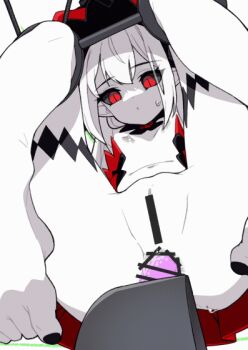 1girl anal anal_object_insertion animated animated_gif anus arms_up ass bar_censor barefoot bdsm black_nails black_sclera bondage bound breasts censored character_request closed_mouth colored_sclera copyright_request dildo dildo_riding feet female_ejaculation female_orgasm flat_chest from_below loli long_hair looking_down machine nail_polish navel nipples nude null-chan_(mattyan) object_insertion orgasm pale_skin pussy pussy_juice red_eyes restrained seto_tinami sex_machine sex_toy simple_background sitting slit_pupils solo spread_legs spreader_bar stationary_restraints sweat toe_scrunch toenail_polish toenails toes white_background white_hair