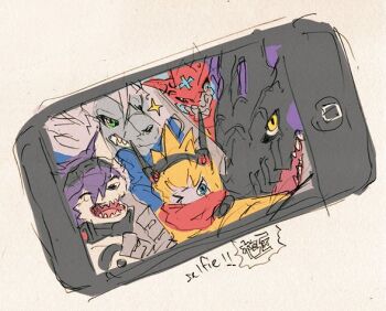 Rule 34 | appmon, digimon, digimon universe: appli monsters, entermon, garmmy, globemon, oujamon, revivemon, shutmon
