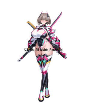 1girl breasts huge_breasts kamitsumichi_ruka lilith-soft taimanin_(series) taimanin_rpgx thick_thighs thighs