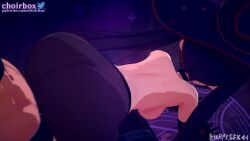 1boy 1girl 3d aether_(genshin_impact) all_fours animated artist_name ass bent_over black_pantyhose bouncing_ass breasts choirbox choker clothed_sex cum cum_in_pussy detached_sleeves doggystyle earrings elbow_gloves genshin_impact gloves green_eyes hat hetero huge_ass jewelry jiggle koikatsu_(medium) long_hair looking_back medium_breasts moaning mona_(genshin_impact) nipples pantyhose penis pubic_hair sex sex_from_behind sideboob sound spanked spanking tagme top-down_bottom-up topless_female twintails uncensored video wide_sleeves witch_hat