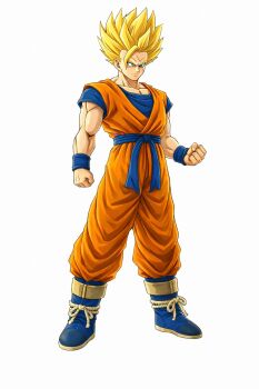 alternate_costume alternate_form commentary dragon_ball dragonball_z english_commentary highres non-web_source son_gohan son_gohan_(future) transformation