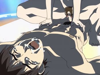 00s 1boy 1girl 2001 age_difference animated animated_gif ass bible_black bible_black_night_of_the_walpulgiss cowgirl_position female_pubic_hair girl_on_top hetero huge_ass kitami_reika male_pubic_hair minase_taki nail_polish nude older_female_and_younger_male penis pubic_hair pussy pussy_juice ritual school_nurse school_nurse_and_student sex straddling tagme teacher_and_student tears thighs uncensored vaginal veins veiny_penis