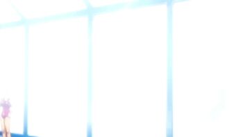 aneki...my_sweet_elder_sister animated ass blush breasts brown_hair covered_navel highres large_breasts multiple_girls one-piece_swimsuit parted_lips partially_submerged pool poolside school_swimsuit swim_cap swimming swimsuit tagme video