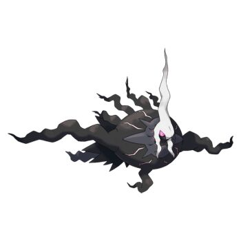 colored_sclera colored_skin darkrai floating gen_4_pokemon legendary_pokemon mega_darkrai mega_pokemon mythical_pokemon nintendo no_humans official_art one-eyed pink_sclera pokemon pokemon_(creature) pokemon_focus pokemon_legends:_z-a purple_sclera tendril third-party_source v-shaped_eyes waving_arms whisp