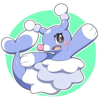 Rule 34 | black eyes, brionne, gen 7 pokemon, nintendo, open mouth, pokemon, pokemon (creature), smile, waving, yoshi00000091