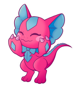 claws digimon digimon_(creature) elizamon highres reptile ribbon tail