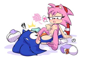 1boy 1girl amy_rose barefoot classic_amy cum erection feet female flat_chest furry groin legs loli male nipples nude penis pregnant pregnant_loli pussy sega sex simple_background soles sonic_(series) sonic_the_hedgehog toes vaginal white_background