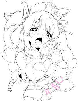 Rule 34 | blush, breasts, cleavage cutout, clothing cutout, collared halterneck, commentary request, crotch cutout, dark persona, drill hair, erection, fallen angel, futanari, gloves, handjob gesture, hat, hat ornament, heart, heart-shaped pupils, heart cutout, heart hat ornament, highres, long hair, magia magenta, magia magenta (fallen medic), mahou shoujo ni akogarete, naughty face, nekono matatabi, nurse, nurse cap, open mouth, oral invitation, penis, sexually suggestive, simple background, symbol-shaped pupils, teeth, testicles, tongue, tongue out, twintails