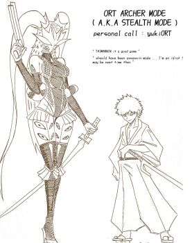 1boy 1girl alien aphrodisiac black_leotard clothing_aside cosplay covered_navel eldritch_abomination emiya_shirou english_text extra_eyes faceless fate/grand_order fate/stay_night fate_(series) fishnets frilled_leotard frills full_body fur_cuffs highleg highleg_leotard highres horns huge_horns impossible_clothes leotard leotard_aside longlere mizuki_yukikaze mizuki_yukikaze_(cosplay) monster ort_(type-moon) ort_xibalba_(fate) skin_tight taimanin_(series) taimanin_suit taimanin_yukikaze tendril type-moon