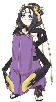 child demon demon_girl digimon digimon_(creature) lilithmon looking_at_viewer mark_of_evil nail_polish taira_(tairamon) wings