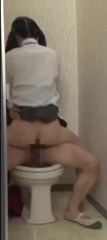 2girls 3boys animated anus asian ass bathroom black_legwear bra bra_pull breasts censored clothes_lift clothes_pull cowgirl_position fellatio female_ejaculation girl_on_top grabbing_another&#039;s_breast groping handjob huntb-020 japanese_(nationality) jav leg_lift mating_press multiple_boys multiple_girls nipples oral photo_(medium) pubic_hair real_life reverse_cowgirl_position school_uniform sex short_hair sitting skirt skirt_lift small_breasts sound spitroast spread_legs straddling suspended_congress tagme thighhighs toilet toilet_stall twintails underwear vaginal video