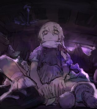 Rule 34 | drugged, drugs, empty eyes, highres, kirisame marisa, lsd, messy room, mushroom, non-web source, sitting, touhou, tripping, uncomfortable, witch