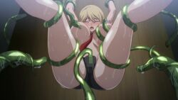 1girl ahegao anal animated anus aqua_eyes aria_kimura ass ass_focus ass_grab assisted_exposure audible_speech balloon_womb blonde_hair blush bouncing_breasts breasts captured censored constricted_pupils cross-section cum cum_in_ass cum_in_mouth cum_in_pussy cum_inflation cum_on_body cum_overflow cum_pool cumdrip defeat dissolving_clothes drooling ejaculation empty_eyes english_text fellatio female_ejaculation heavy_breathing highres huge_breasts impregnation indoors inflation interior internal_cumshot lactation large_breasts mind_break moaning monster nipples nude oral orgasm pregnant pumping pussy pussy_juice pussy_juice_drip pussy_juice_trail rakuen_shinshoku_island_of_the_dead rape rolling_eyes saliva saliva_trail sex short_hair sound spread_legs steam tears tentacle_monster tentacle_sex tentacles tongue tongue_out torn_clothes trapped trembling vaginal video