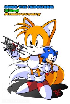 1boy animal_ears anniversary artist_name black_eyes body_fur character_doll closed_mouth commentary_request copyright_name dated doll fox_boy fox_ears fox_tail full_body furry furry_male gloves hand_up highres holding holding_doll holding_toy judy_totoya looking_at_object male_focus multiple_tails official_artist_extra red_shoes shoes simple_background smile solo sonic_(series) sonic_the_hedgehog sonic_the_hedgehog_(classic) sonic_the_hedgehog_2 standing tail tails_(sonic) tornado_(airplane)_(sonic) toy toy_airplane two_tails white_background white_gloves yellow_fur