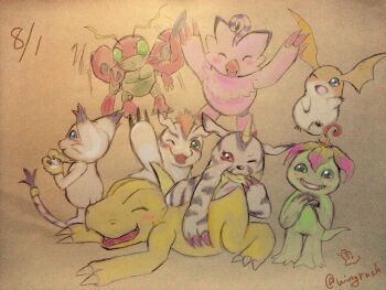 Rule 34 | agumon, bird, bug, cat, digimon, digimon (creature), gabumon, gomamon, palmon, patamon, piyomon, reptile, tailmon, tentomon, wings