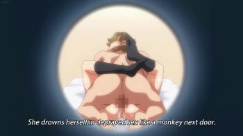 Rule 34 | animated, anime screenshot, breasts, cheating (relationship), cum, ejaculation, group sex, huge breasts, ima ria, netorare, nipples, pregnant, tagme, video