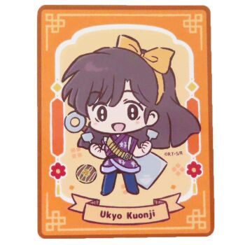 1girl card chibi kuonji_ukyou ranma_1/2 remake tagme