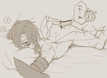 Rule 34 | 2boys, absurdres, anal, antennae, arched back, arthropod boy, arthropod limbs, ass, back, bandage on face, bandage over one eye, bandaged head, bandages, bar censor, beard stubble, bed, bed sheet, blush, censored, clock, cockroach boy, completely nude, dante (limbus company), erection, facial hair, fire, g corp. (identity) (project moon), gregor (project moon), greyscale, hair between eyes, hair over one eye, hair over shoulder, head on pillow, heart, highres, hugging object, insect wings, lily26983455, limbus company, long hair, looking back, low ponytail, lying, male focus, monochrome, monster boy, multiple boys, nude, object head, on bed, on stomach, one eye covered, penis, pillow, pillow hug, ponytail, precum, project moon, prone bone, scar, scar on arm, scar on leg, scar on thigh, scar on thighs, scars all over, sepia, sex, sex from behind, simple background, sketch, solo focus, speech bubble, stubble, sweat, tearing up, too many, top-down bottom-up, veins, veiny arms, wings, yaoi