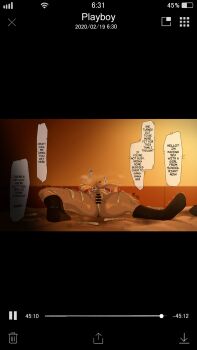 Rule 34 | 1boy, 1girl, after vaginal, aftersex, ass, bar censor, bed, bikini, bikini top only, black bean, black legwear, breasts, breasts apart, breasts out, cellphone, censored, commentary request, condom, cum, cum in pussy, cum on body, cum on lower body, cumdrip, english text, hard-translated, highres, indoors, large breasts, lying, netorare, nipples, on back, original, phone, fake phone screenshot, pubic hair, pussy, pussy juice, red bikini, saliva, smartphone, spread legs, sweat, swimsuit, thighs, third-party edit, tongue, tongue out, translated, trembling, used condom, video (object), viewfinder