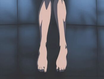 00s 1girl 2001 animated animated_gif bible_black bible_black_night_of_the_walpulgiss blonde_hair blush breasts closed_eyes curse curse_doll drill_hair drill_sidelocks gym_mattress large_breasts long_hair lying navel nipples nude on_back pubic_hair shiraki_rika sidelocks solo tagme